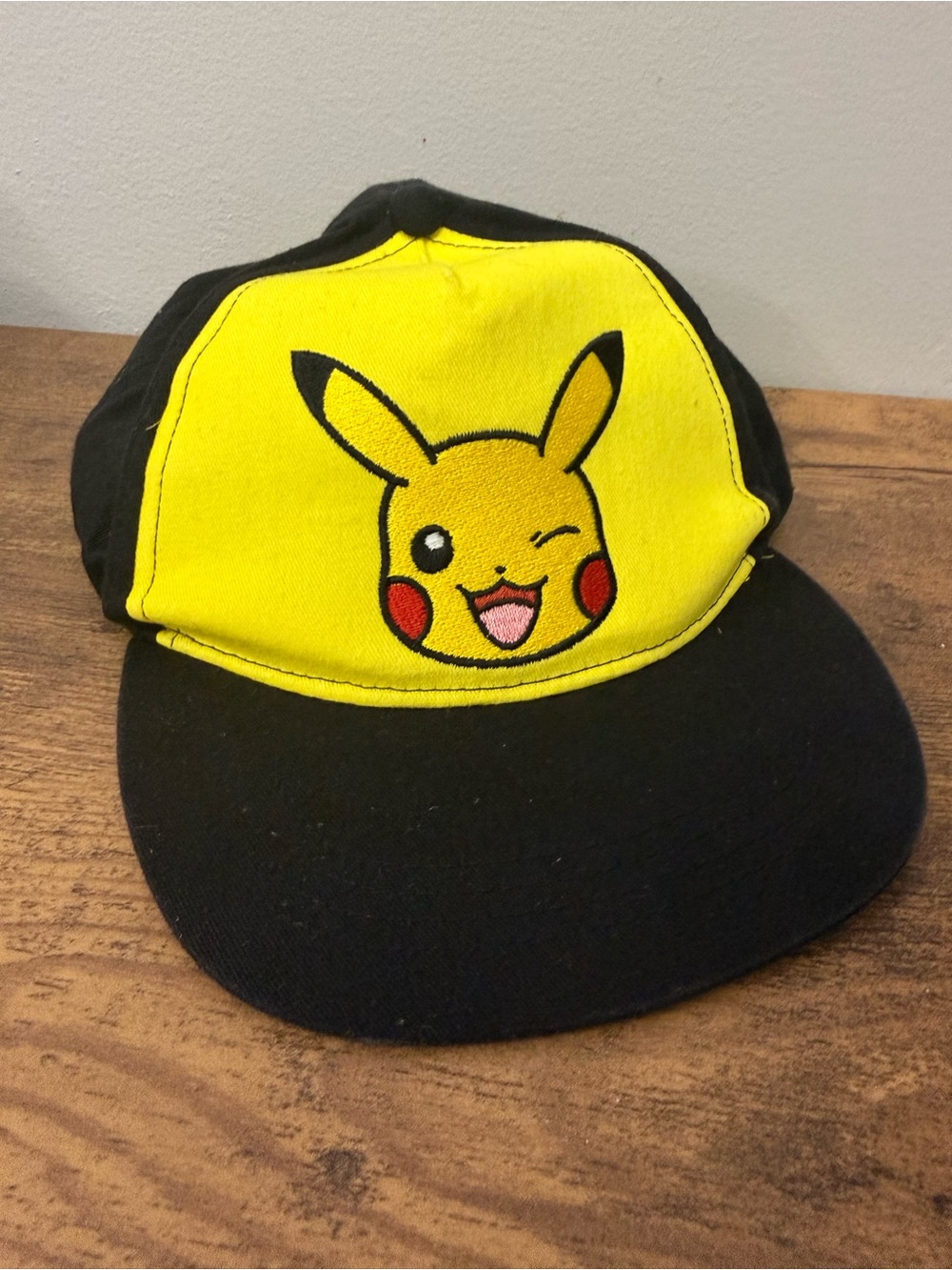 🔥2 for $10🔥 Pokemon Pikachu Kids Hat in Yellow & Black